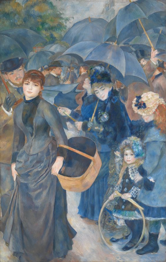 The Umbrellas, Pierre Auguste Renoir