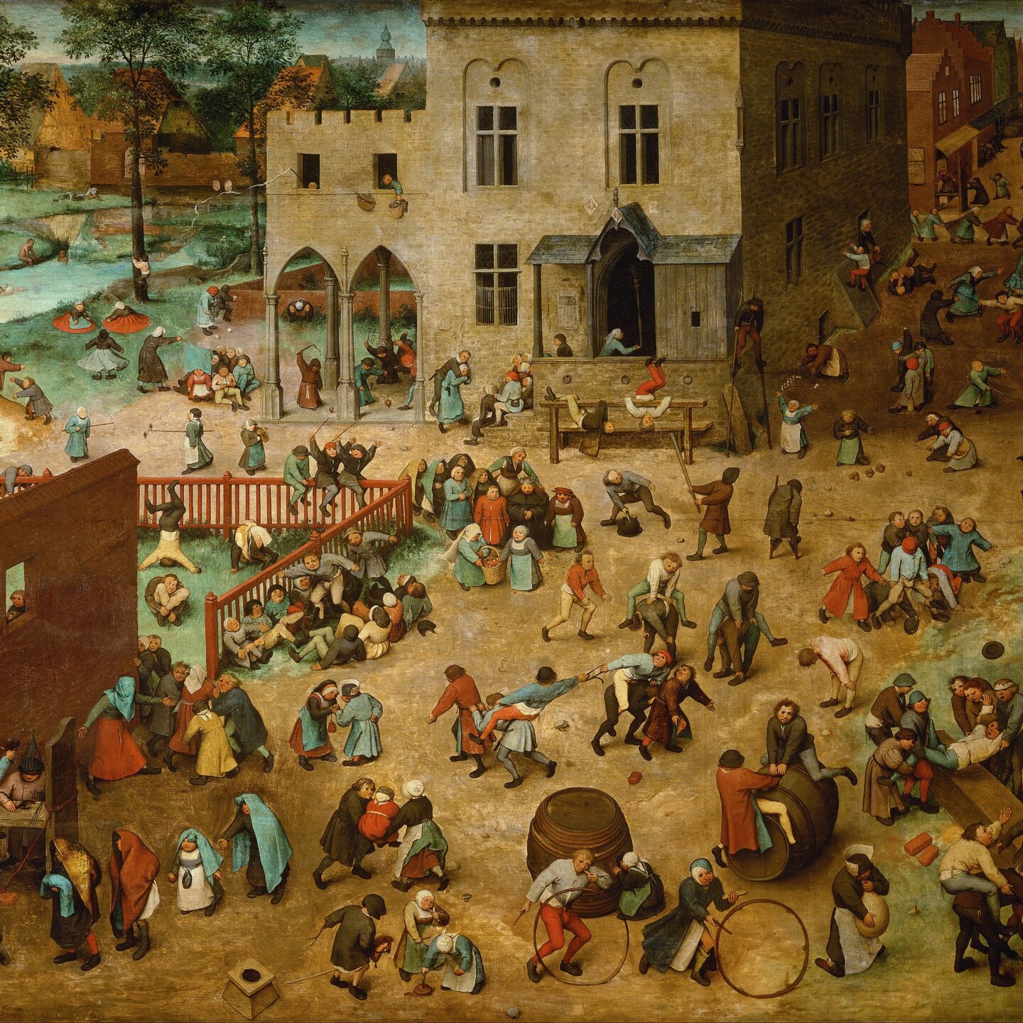 Children’s Games, Peter Bruegel the Elder, 1560
