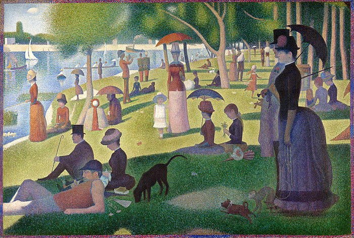 A Sunday Afternoon on the Island of the Grande Jatte, Georges Seurat, 1986