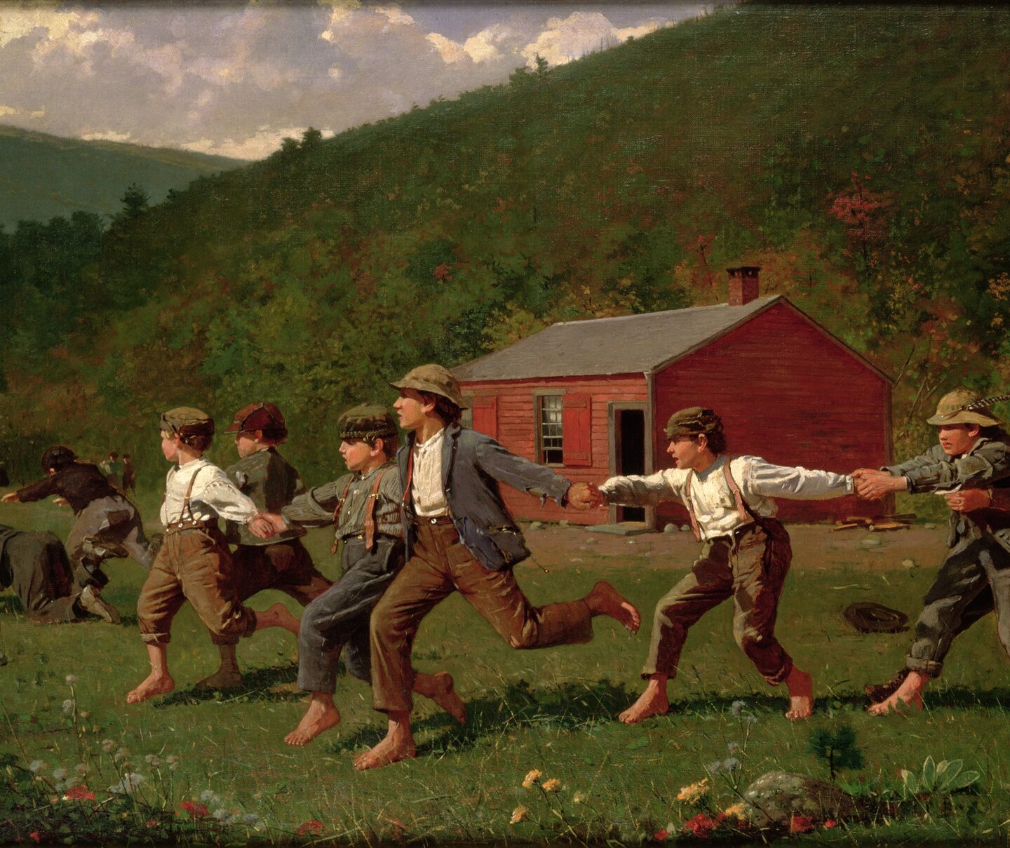 Snap the Whip, Winslow Homer, 1872