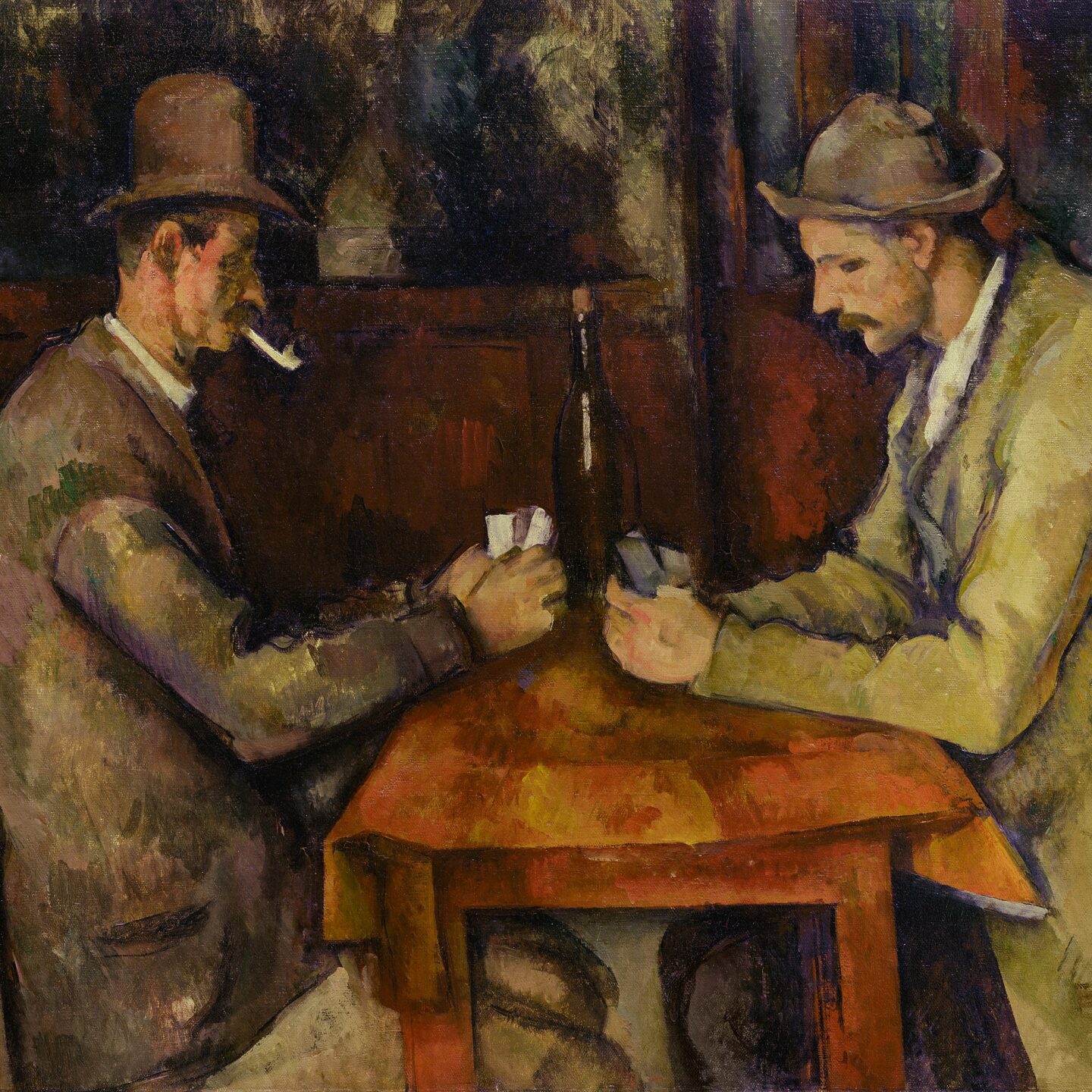 The Card Players by Cezanne, 1890’s